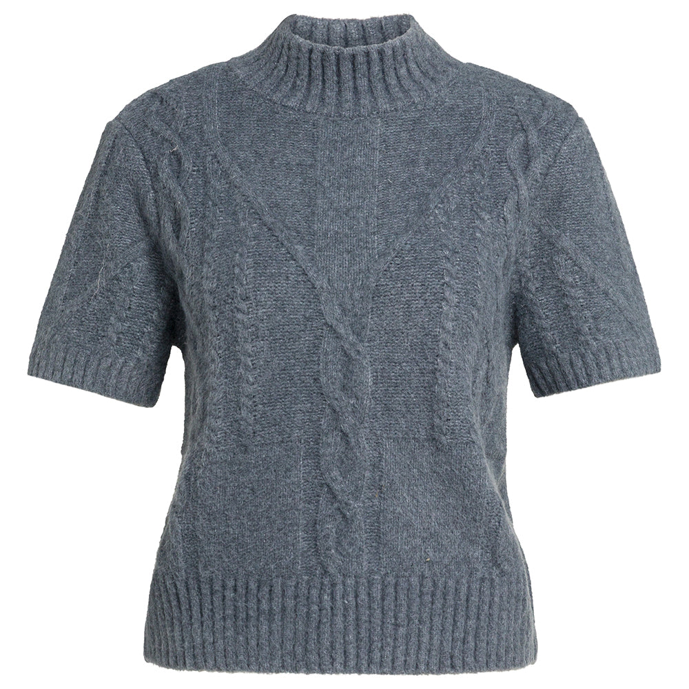 YAYA Pullover mit Zopfmuster