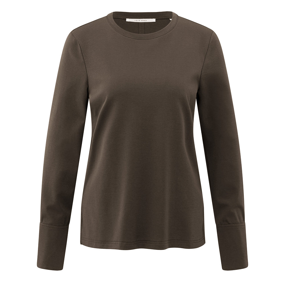 YAYA Longsleeve mit Bündchen