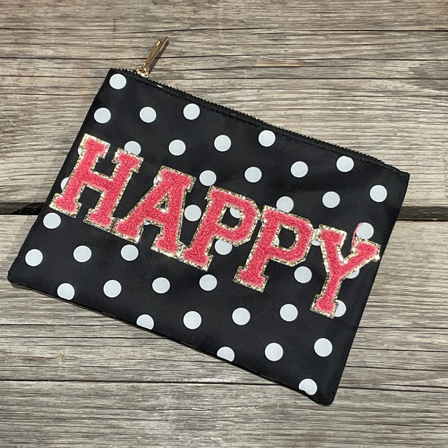 Nylon Pouch Happy