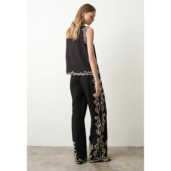 BSB Embroidered Pant