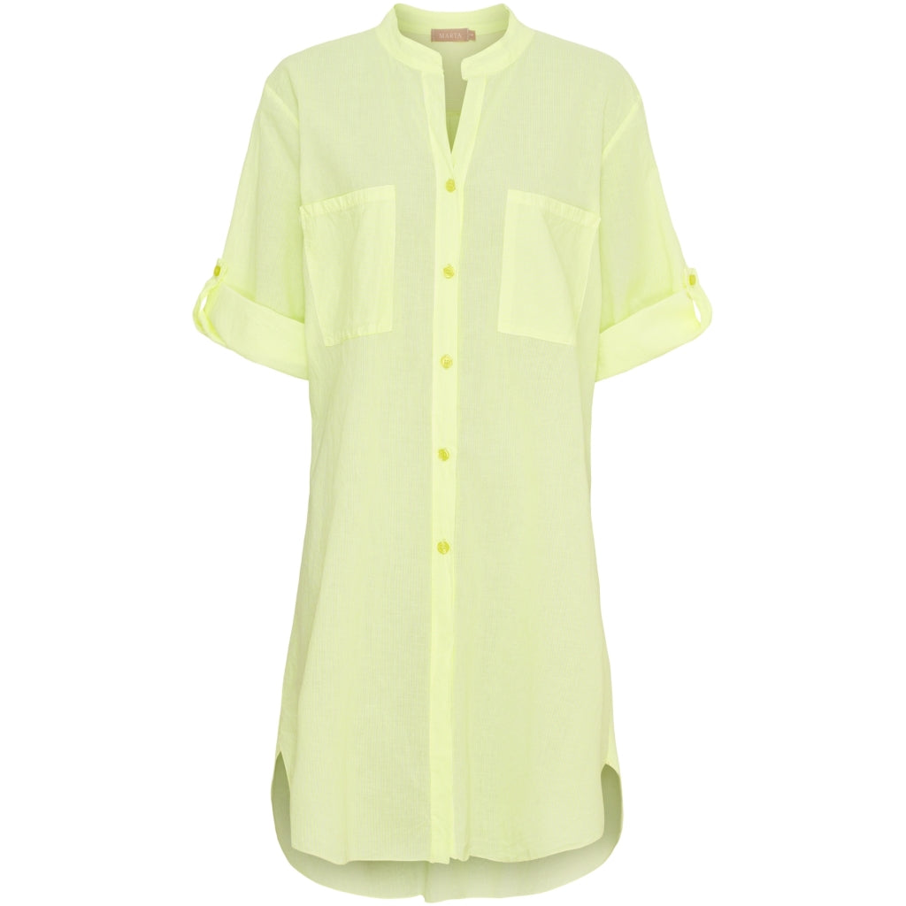 Hemdkleid Neon Stripes