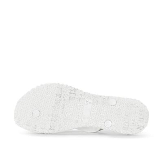 IJH Flip Flop Big Glitter White