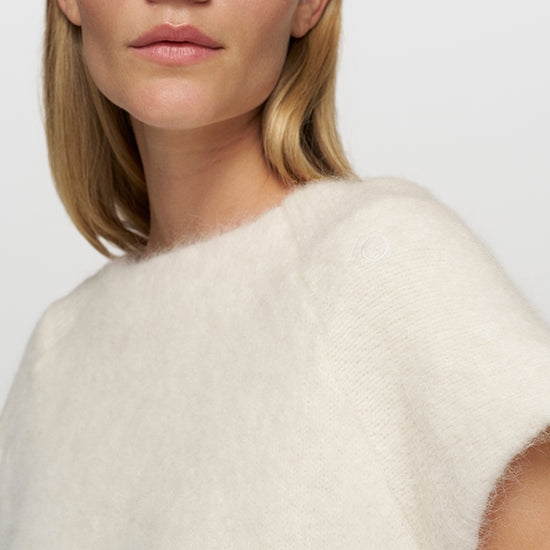 10 Days Balloon Hairy Knit Top