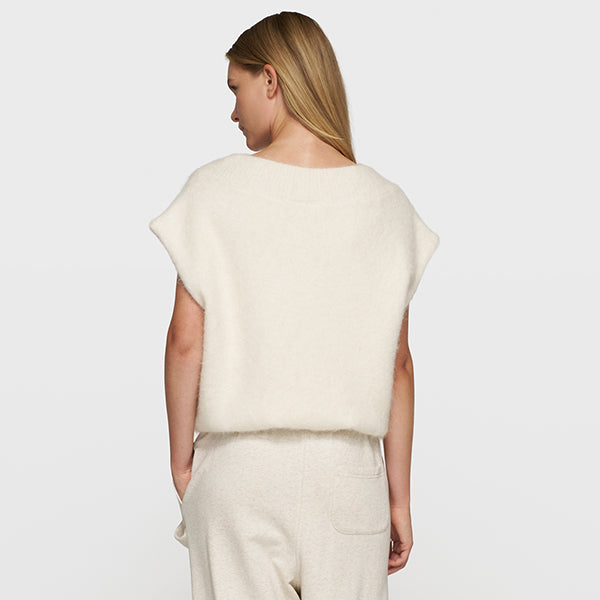 10 Days Balloon Hairy Knit Top