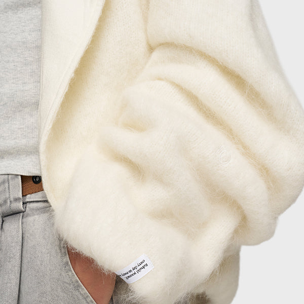 10 Days Puffy Hairy Knit Bomber