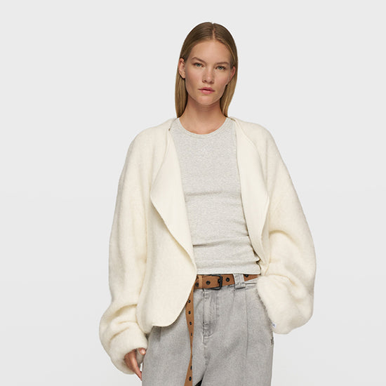10 Days Puffy Hairy Knit Bomber
