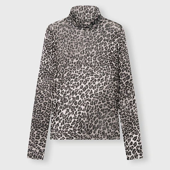 10 Days Mesh Shirt Leopard