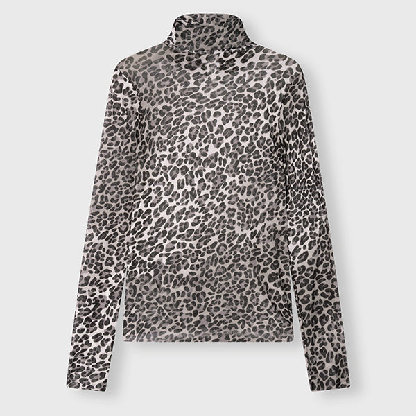 10 Days Mesh Shirt Leopard