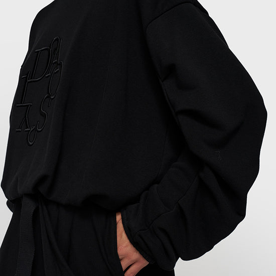 10 Days Pleated Balloon Hoodie