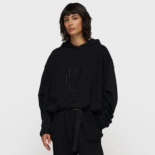 10 Days Pleated Balloon Hoodie