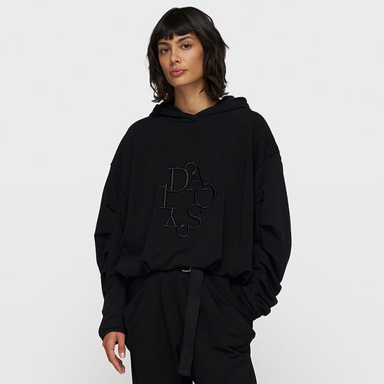 10 Days Pleated Balloon Hoodie