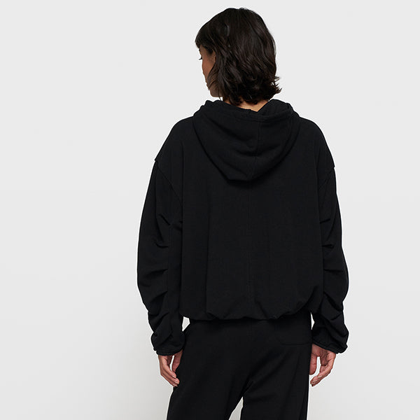 10 Days Pleated Balloon Hoodie