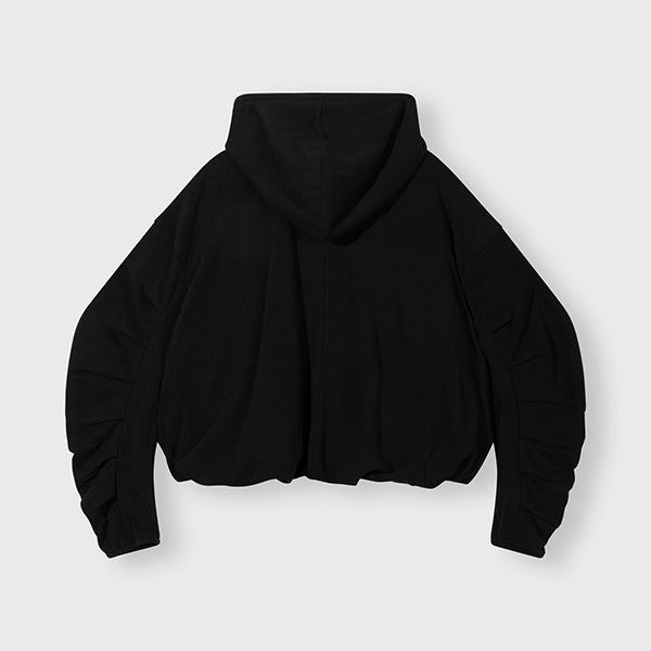 10 Days Pleated Balloon Hoodie