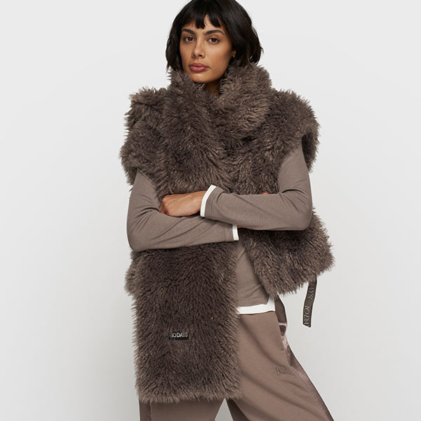 10 Days Furry Scarf
