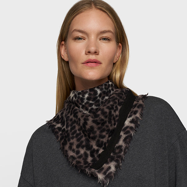 10 Days Wool Bandana Leopard