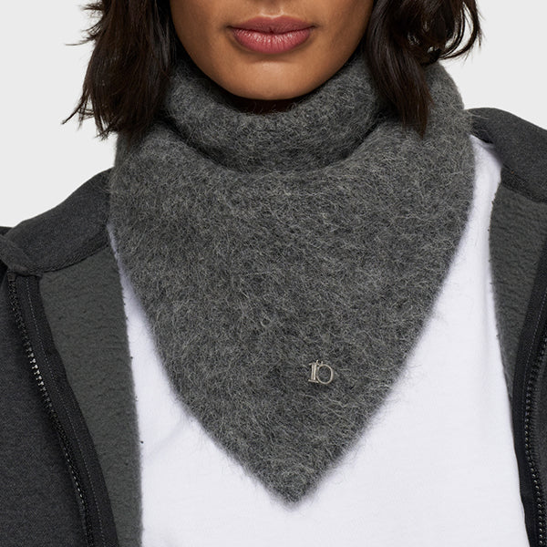 10 Days Bandana Hairy Knit Scarf
