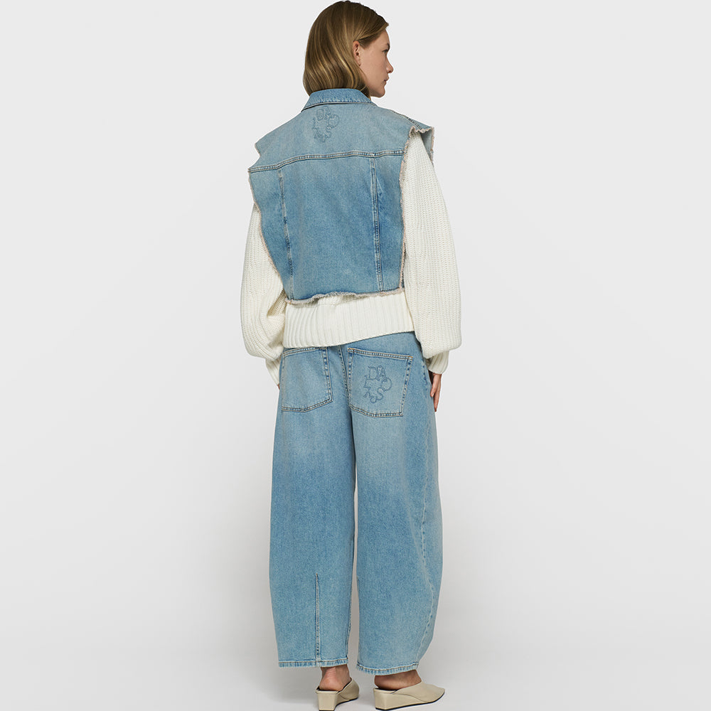 10 Days Cropped Denim Gilet