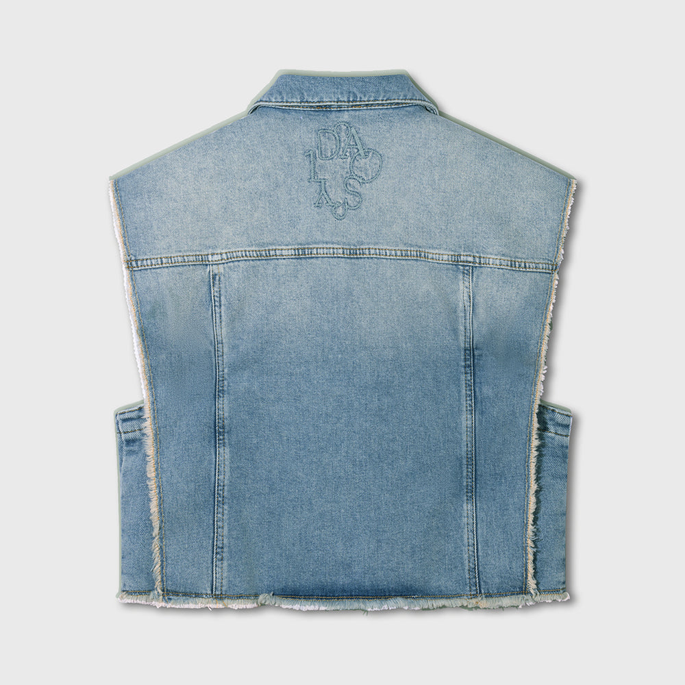 10 Days Cropped Denim Gilet