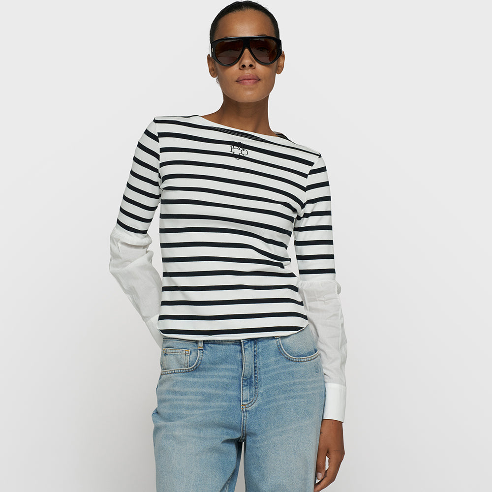 10 Days Longsleeve Tee Stripes