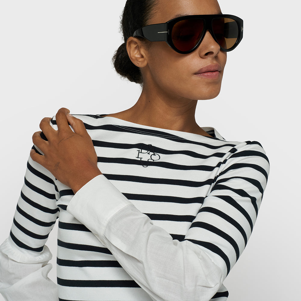 10 Days Longsleeve Tee Stripes