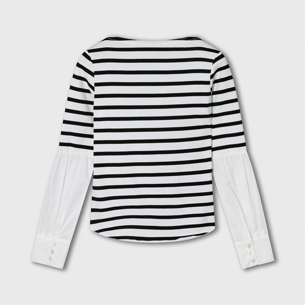 10 Days Longsleeve Tee Stripes
