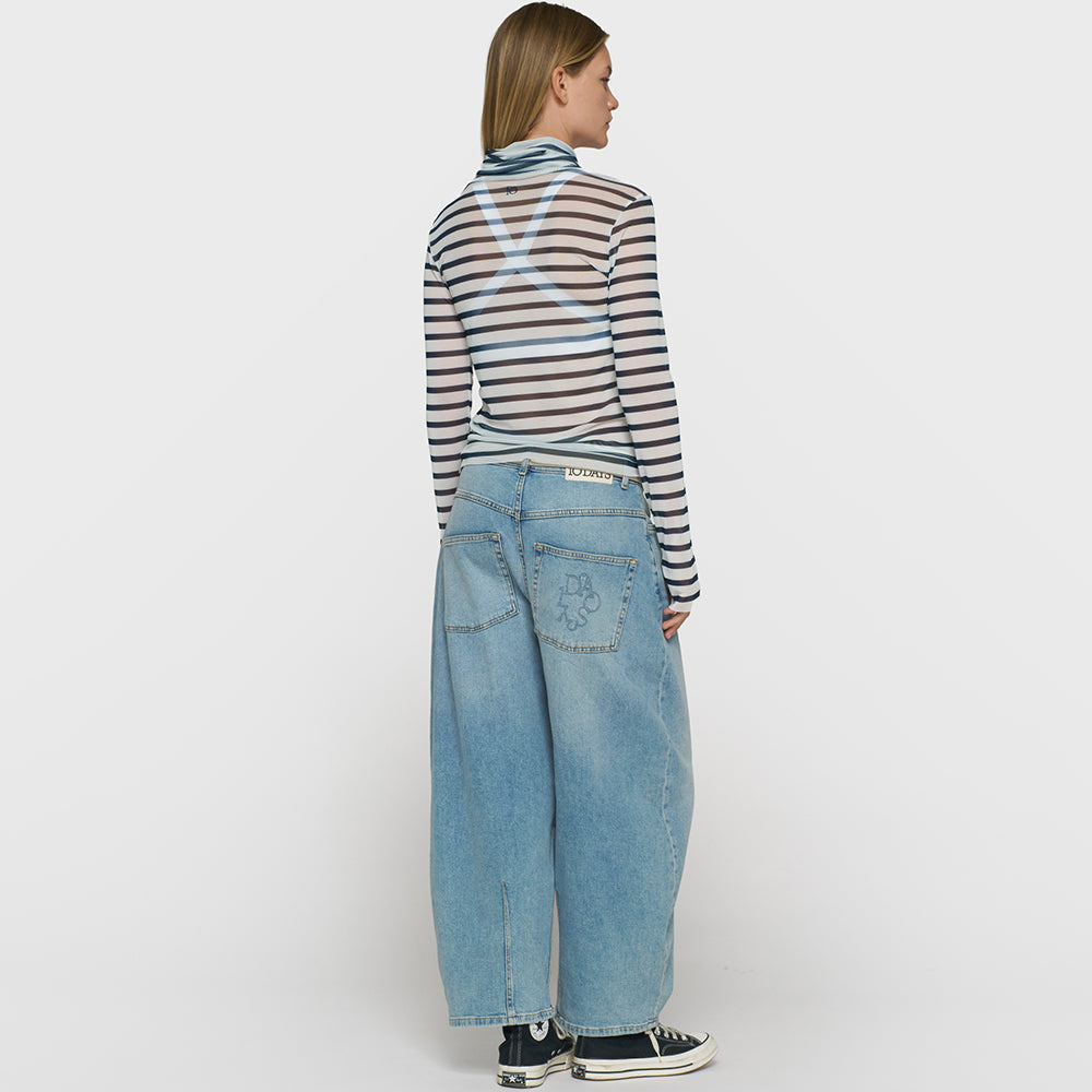 10 Days Mesh Longsleeve Stripes