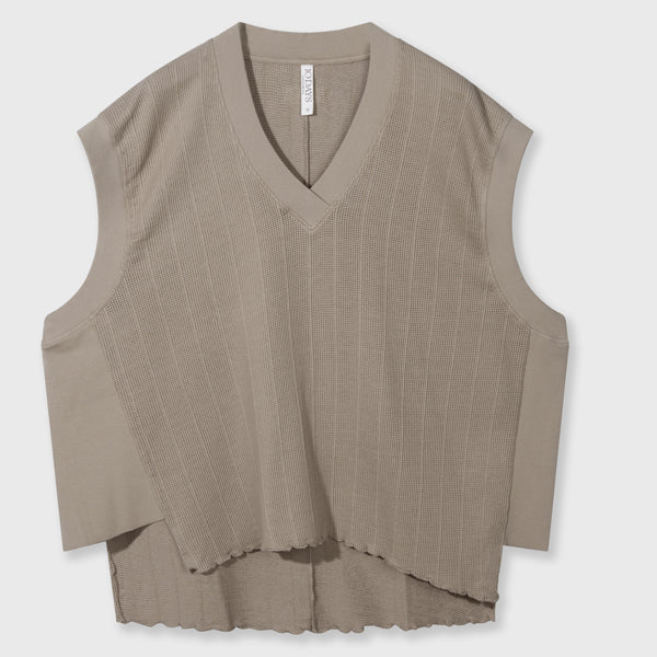 10 Days V-Neck Mesh Top