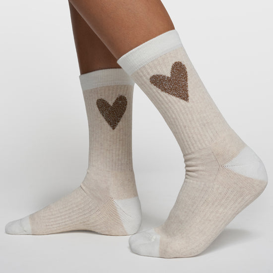 10 Days Socks Heart