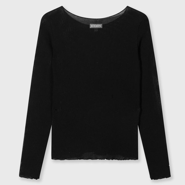 10 Days Longsleeve Tee Mesh
