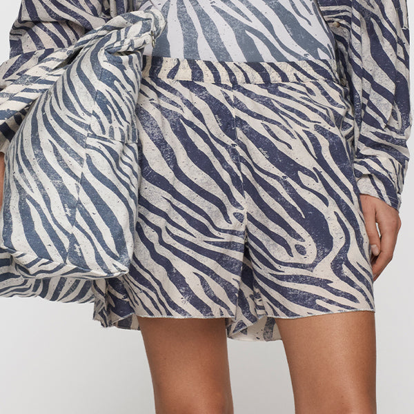 10 DaysShort Zebra Voile