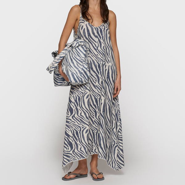 10 Days Strappy Dress Zebra