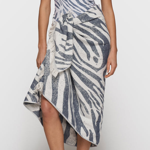 10 Days Hamam Towel Zebra