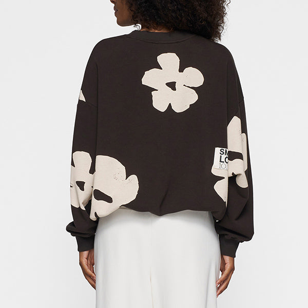 10 Days Oversized Sweater Flowers