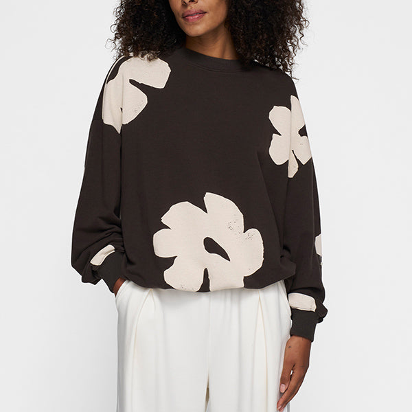 10 Days Oversized Sweater Flowers