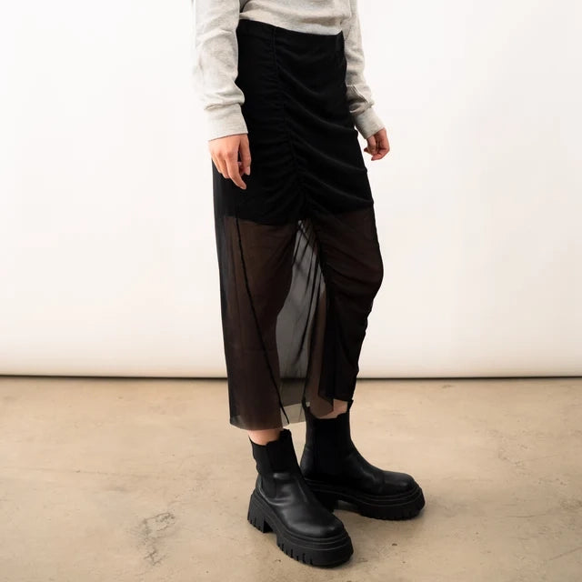 Outryght Mesh Black Skirt