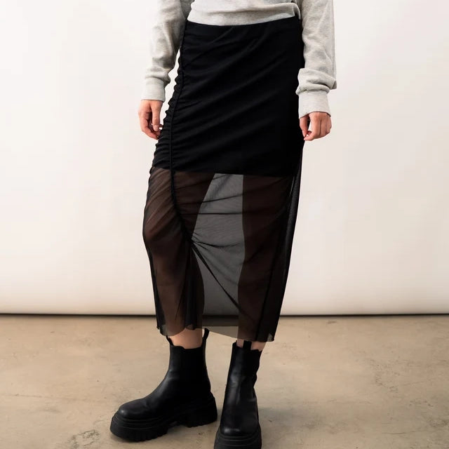Outryght Mesh Black Skirt