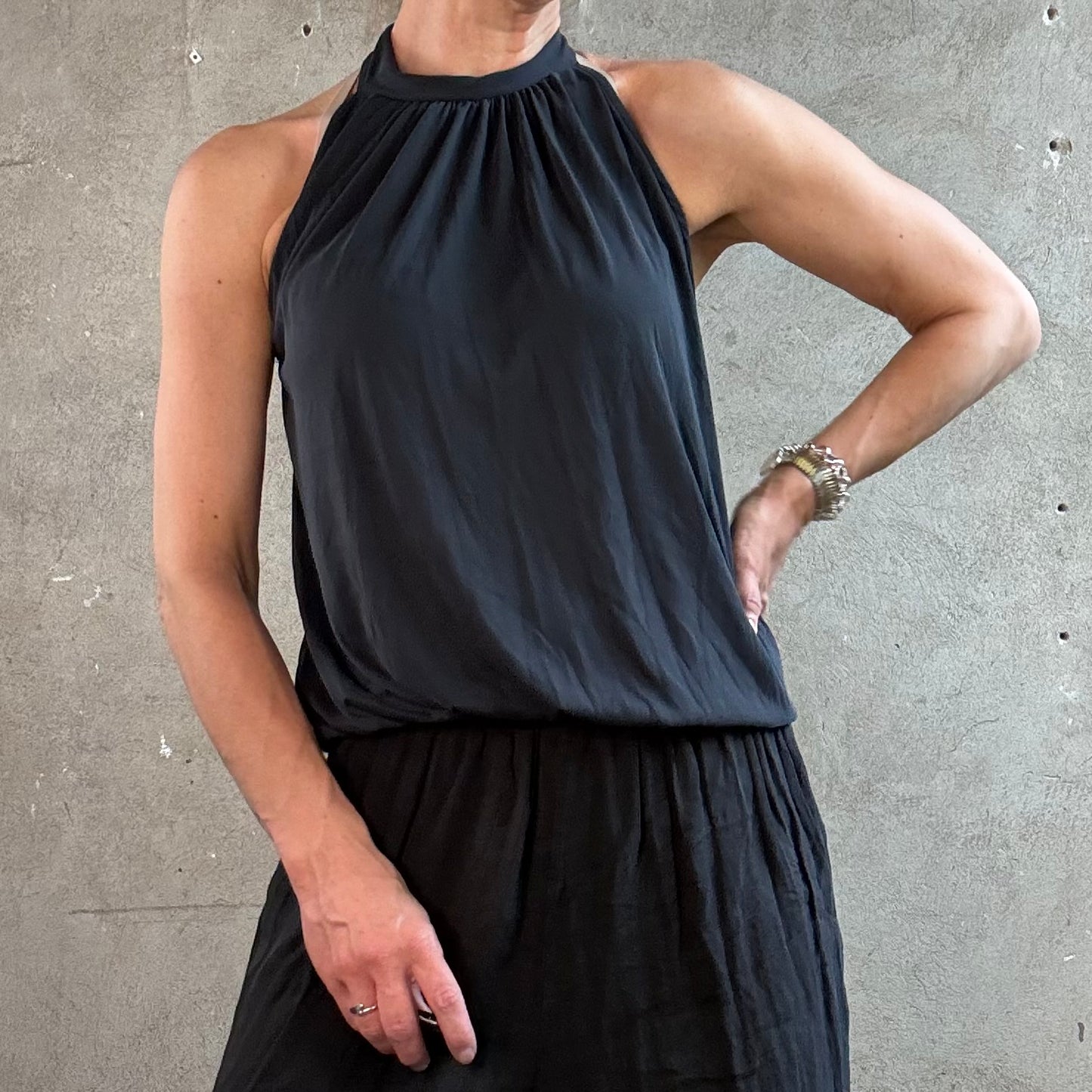 American Neck Top Anthra