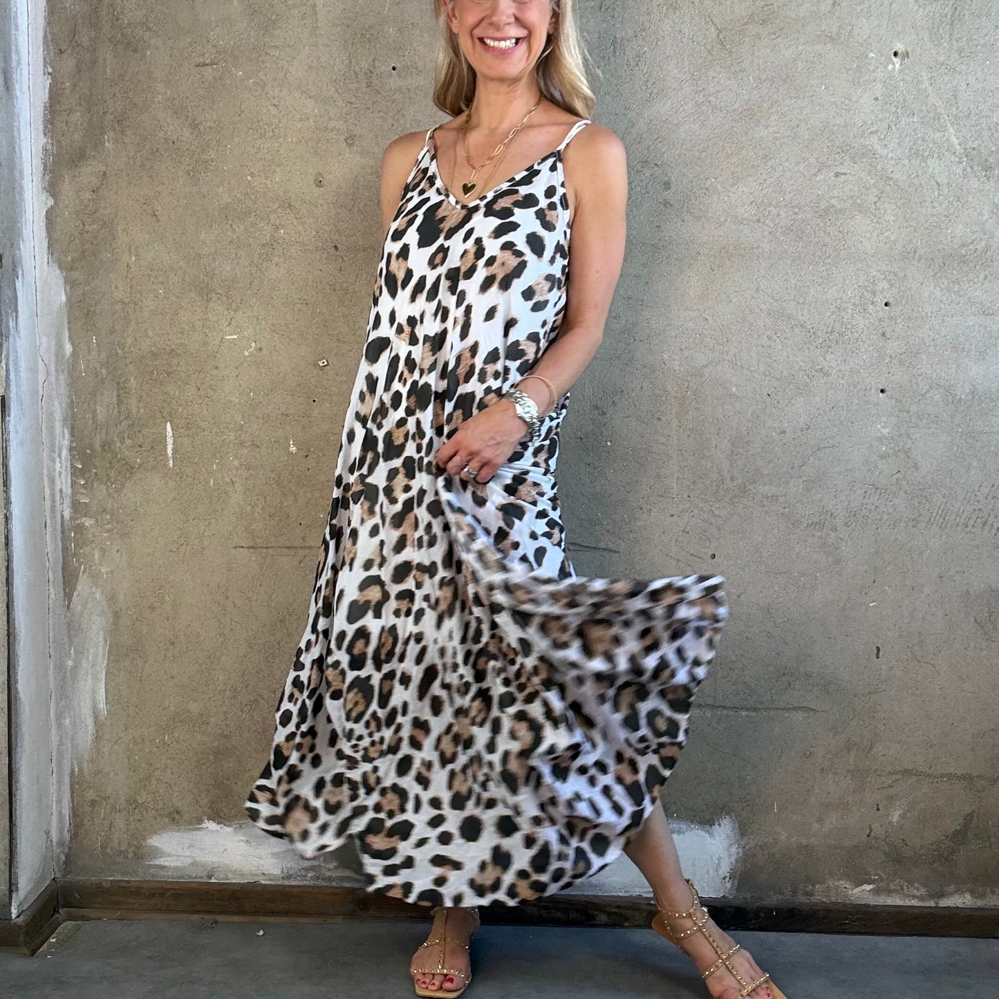 Schmales Trägerkleid Leo