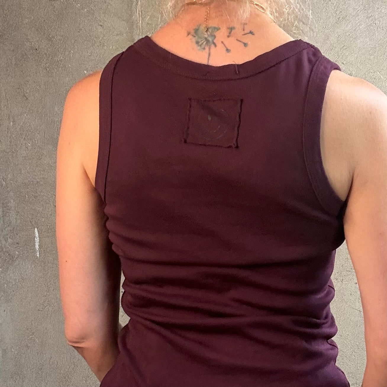 Tank Top Smiley Bordeaux