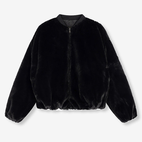 ALIX REVERSIBLE BOMBER COAT