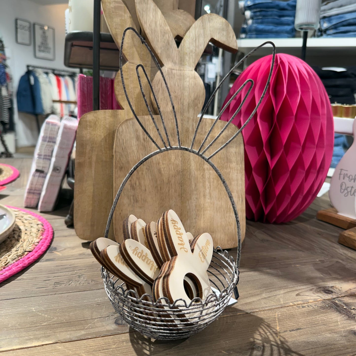 Osterkörbchen Draht