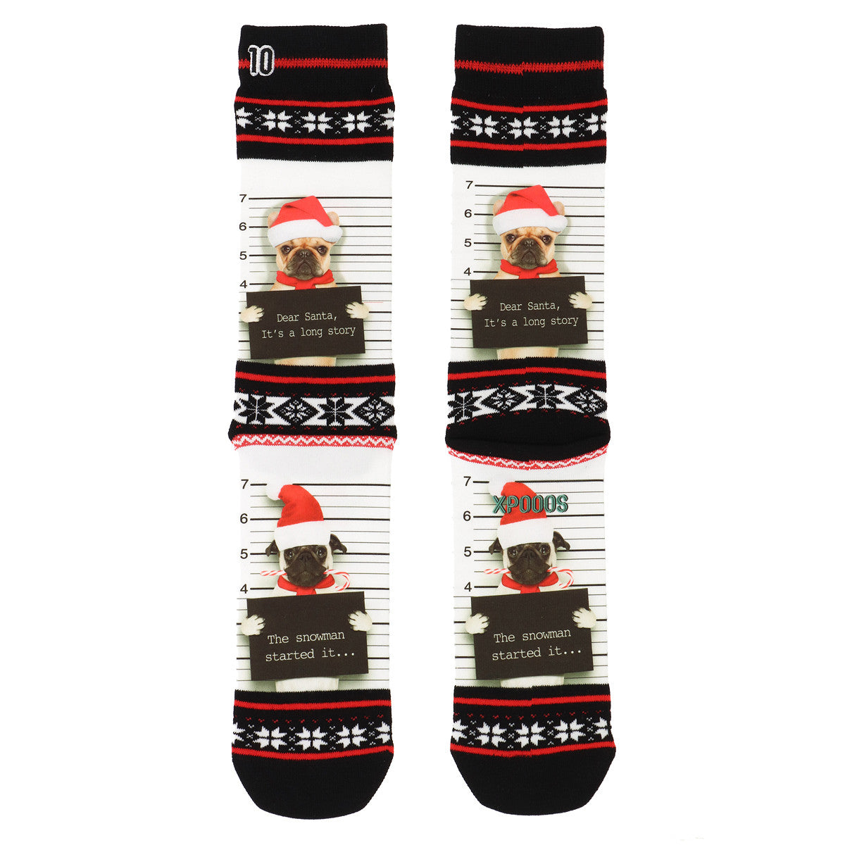 XPOOOS XMAS Socken Sunny