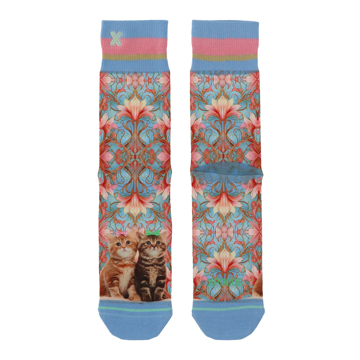 XPOOOS Women Socks Kitty
