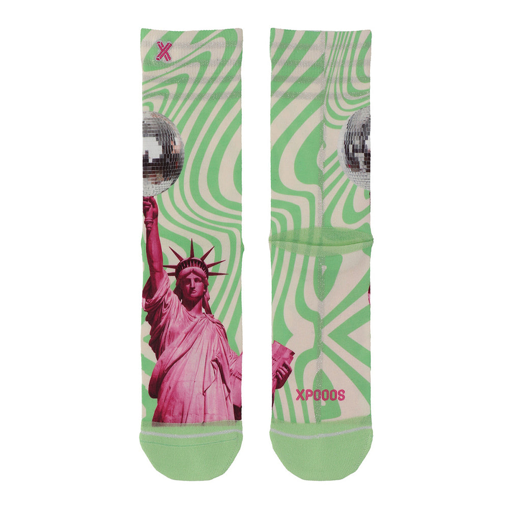 XPOOOS Women Socks Disco
