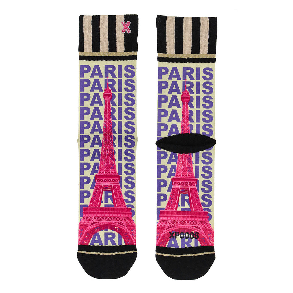XPOOOS Women Socks Paris