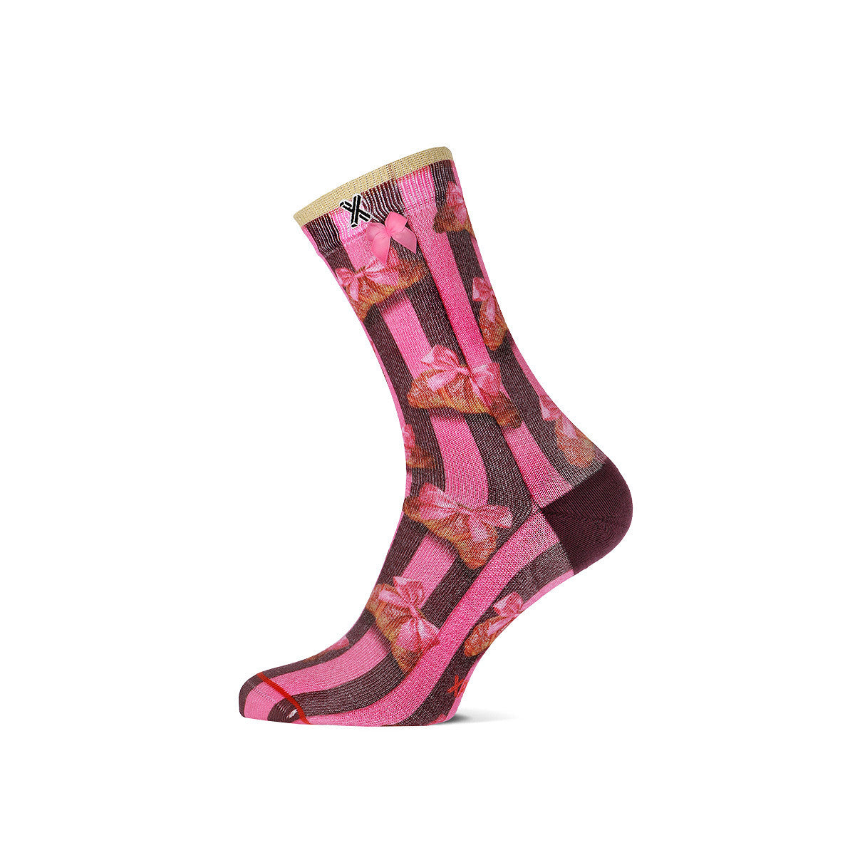 XPOOOS Women Socks Croissant