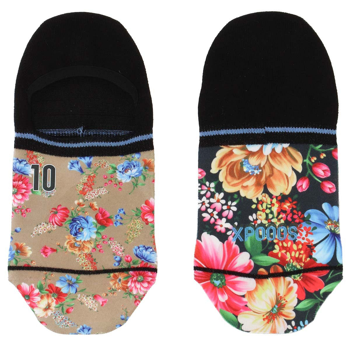 XPOOOS Women Footies Twinny