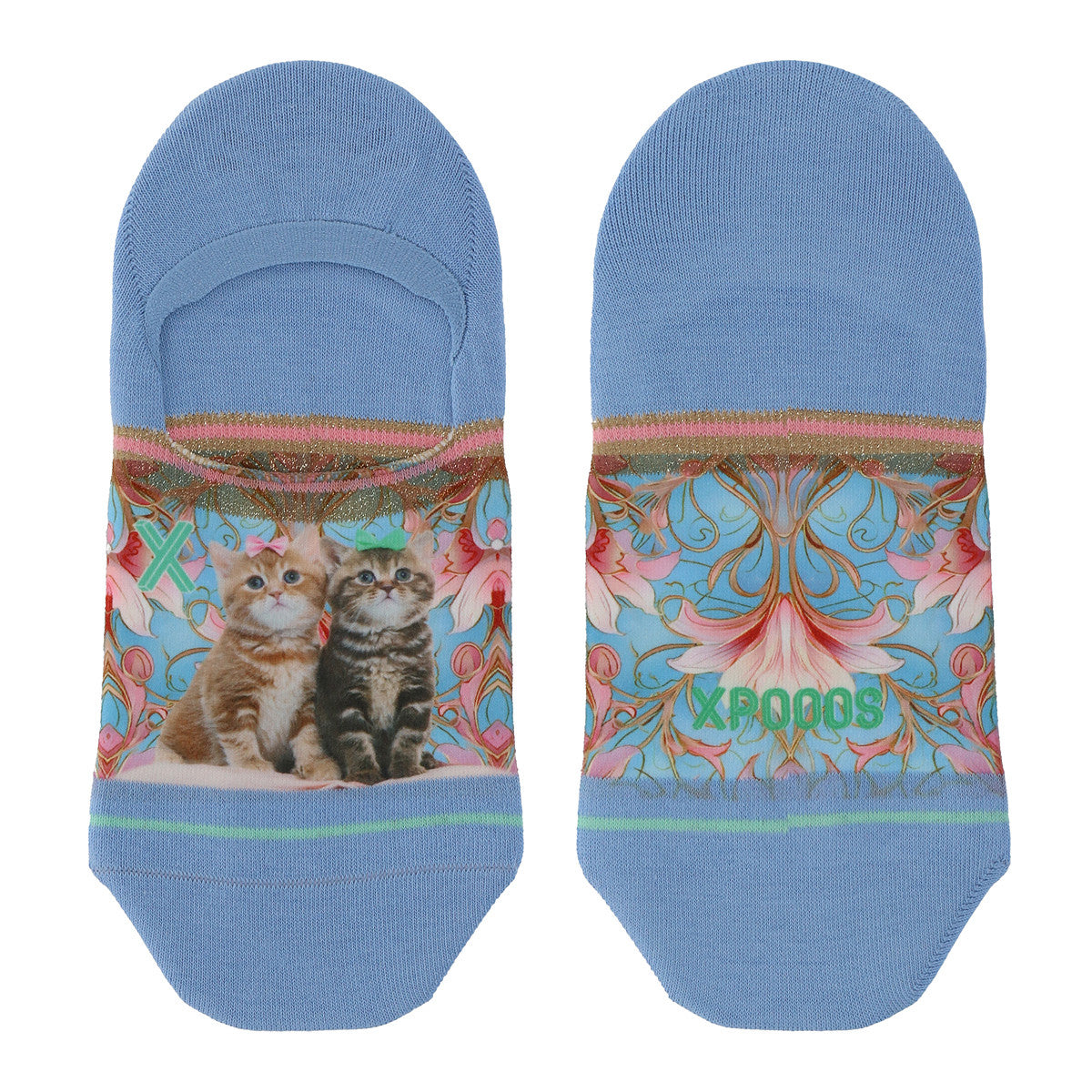 XPOOOS Women Footies Kitty