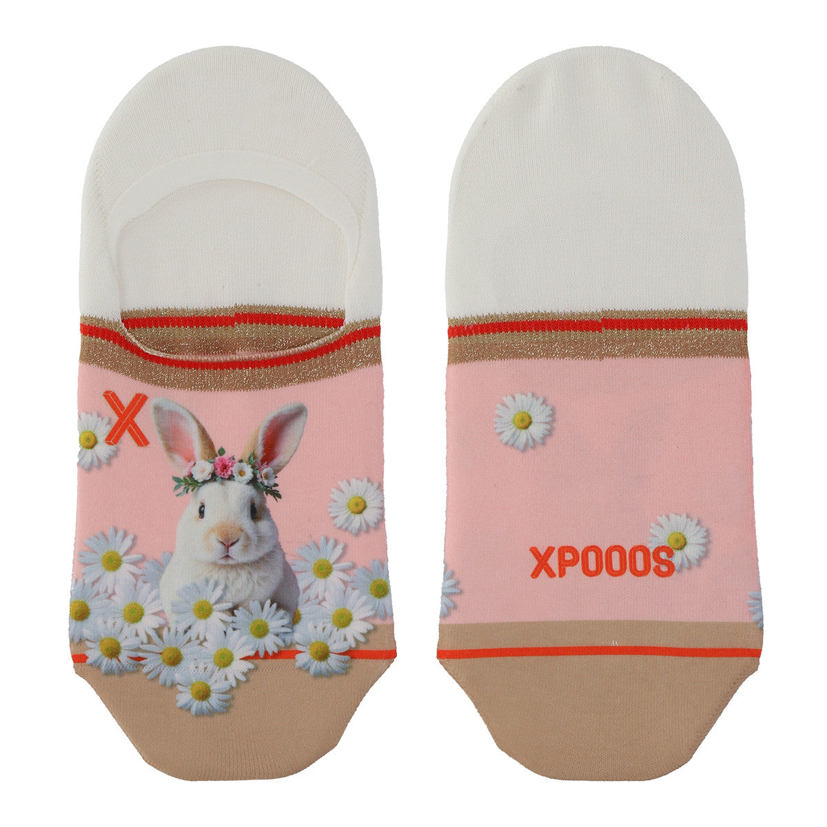XPOOOS Women Footies Dasiy