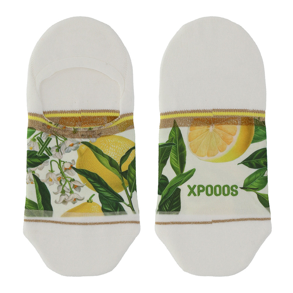 XPOOOS Women Footies Limone